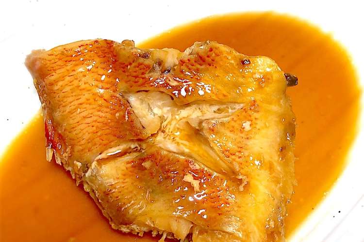 冷凍赤魚の簡単♫煮付け