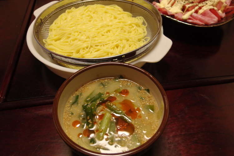 揖保乃糸龍の夢でにら味噌つゆのつけ中華 レシピ 作り方 By しまちゅう 旅情家 クックパッド 簡単おいしいみんなのレシピが352万品