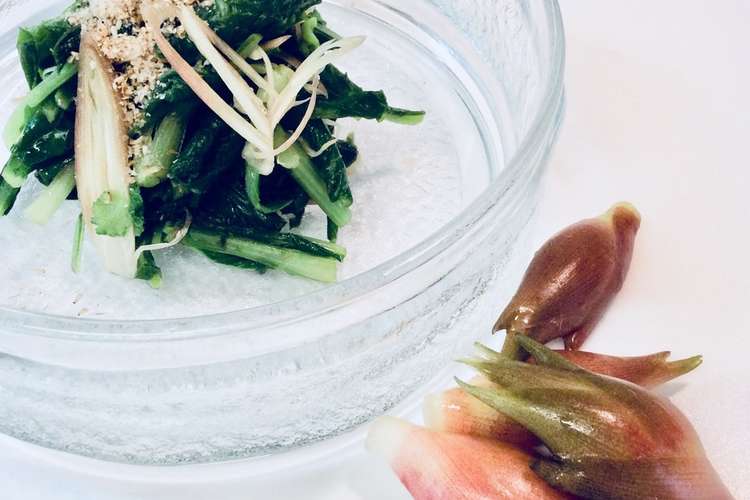 間引きした小さな白菜をポン酢で レシピ 作り方 By ソラソラソラ クックパッド 簡単おいしいみんなのレシピが361万品
