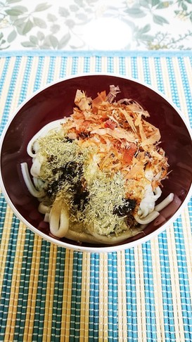 私が好きなうどんの食べ方