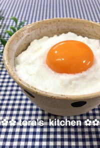 一手間でふわふわ食感☘️卵かけご飯
