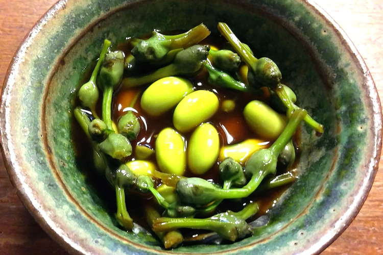 山菜みずの実と浸し豆の山葵醤油漬け レシピ 作り方 By Guzavie クックパッド 簡単おいしいみんなのレシピが352万品