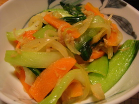 ツナ野菜炒め