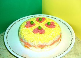 ☆パーティー☆ ケーキ寿司(*^^*)