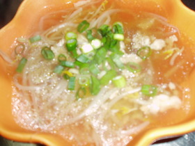 やみつき♬もやしのスープ