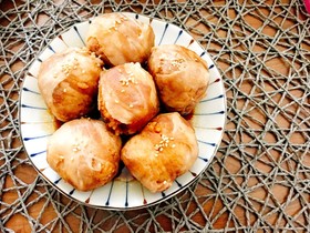 簡単☆肉巻きおにぎり