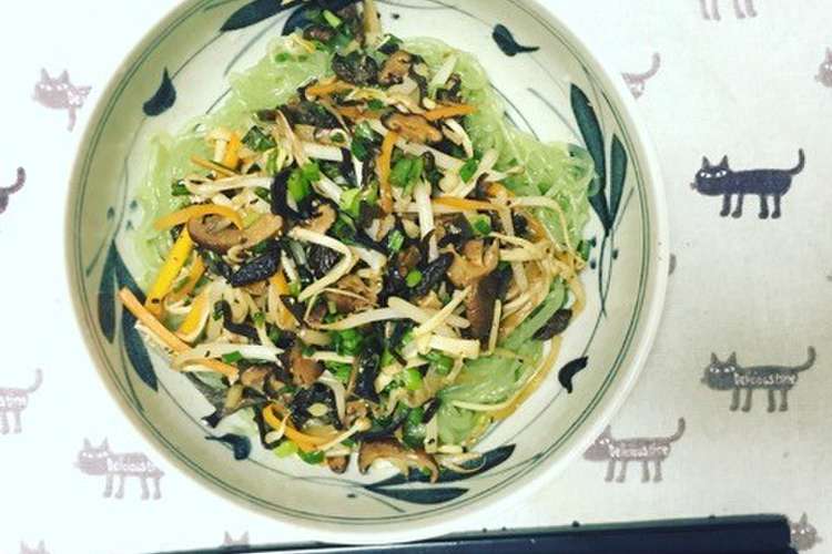 菜食 混ぜこんにゃくそうめん レシピ 作り方 By Lynevn Jp クックパッド