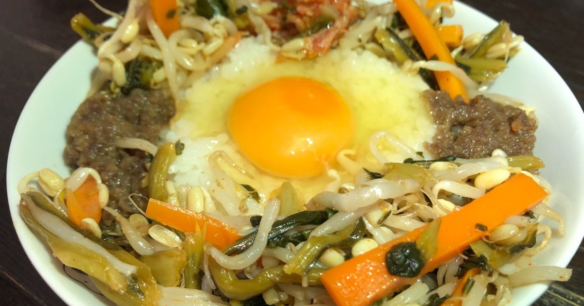 業務 スーパー ビビンバ 丼 レシピ