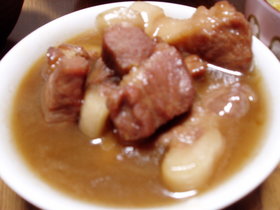 豚肉のササッと角煮♪
