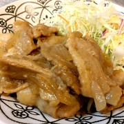 生姜焼き タモリさん風の写真