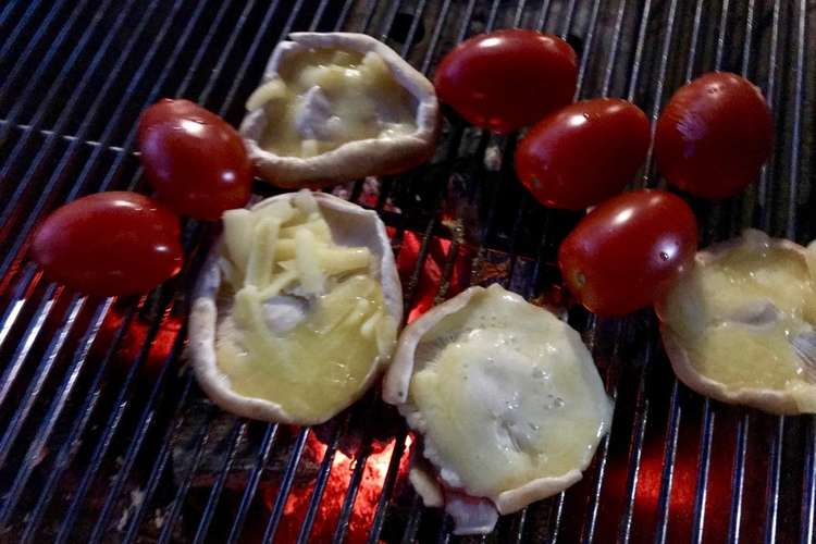 q 焼きミニトマトとチーズ椎茸 レシピ 作り方 By Iaママ クックパッド 簡単おいしいみんなのレシピが363万品