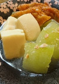 冬瓜と高野豆腐の煮物×SHiBORO