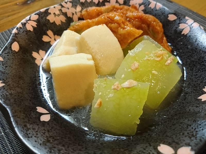 冬瓜と高野豆腐の煮物×SHiBOROの画像