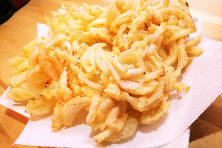 白えびと玉葱のかきあげ レシピ 作り方 By 薪club クックパッド 簡単おいしいみんなのレシピが374万品