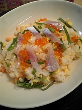 うちの簡単!鮭ちらし寿司