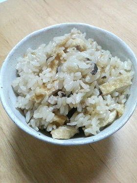 なんちゃって松茸ご飯
