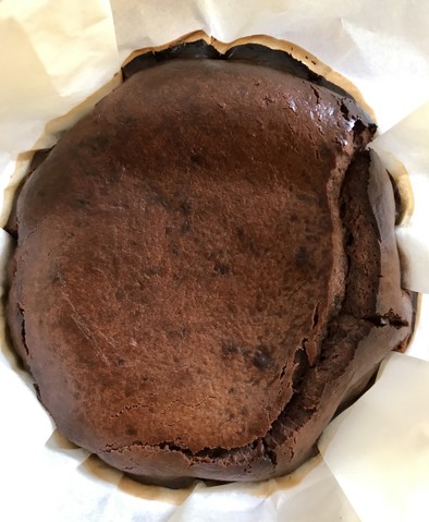 バスク風チーズケーキ＊チョコレート味の写真