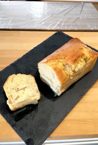 梨のタルトタタン風パウンドケーキ