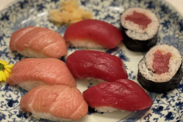 マグロの握り寿司 レシピ 作り方 By ナピト クックパッド 簡単おいしいみんなのレシピが376万品