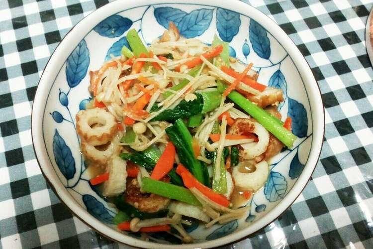 小松菜と冷蔵庫の残り野菜で炒め煮 レシピ 作り方 By まぶたん クックパッド 簡単おいしいみんなのレシピが371万品