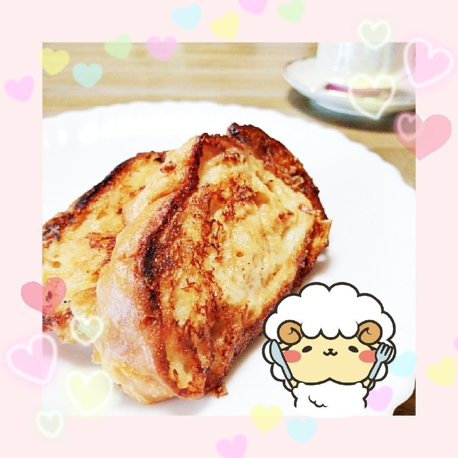 マクロビ☆きな粉のフレンチトーストの画像