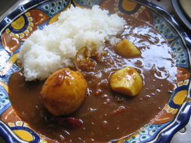 にんにく&玉子のころころ&スタミナカレー