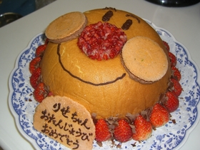 アンパンマンケーキ