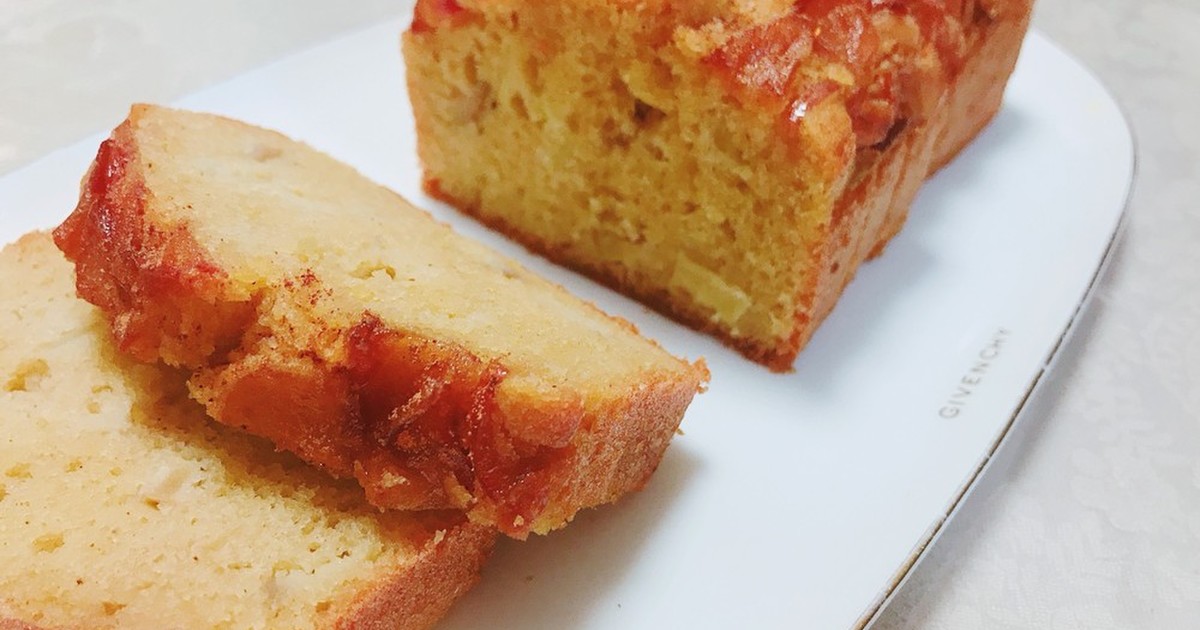 林檎の米粉パウンドケーキ レシピ 作り方 By さかなきっちん クックパッド 簡単おいしいみんなのレシピが360万品