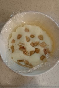 米粉パンケーキミックスの離乳食蒸しパン