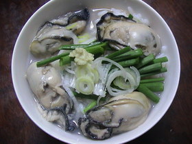 牡蠣茶漬け