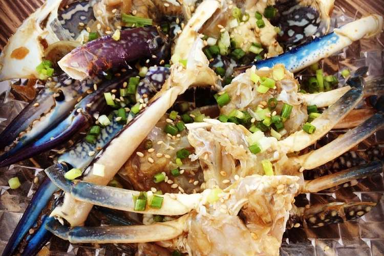 新鮮渡り蟹のカンジャンケジャン レシピ 作り方 By キムさんの嫁 クックパッド