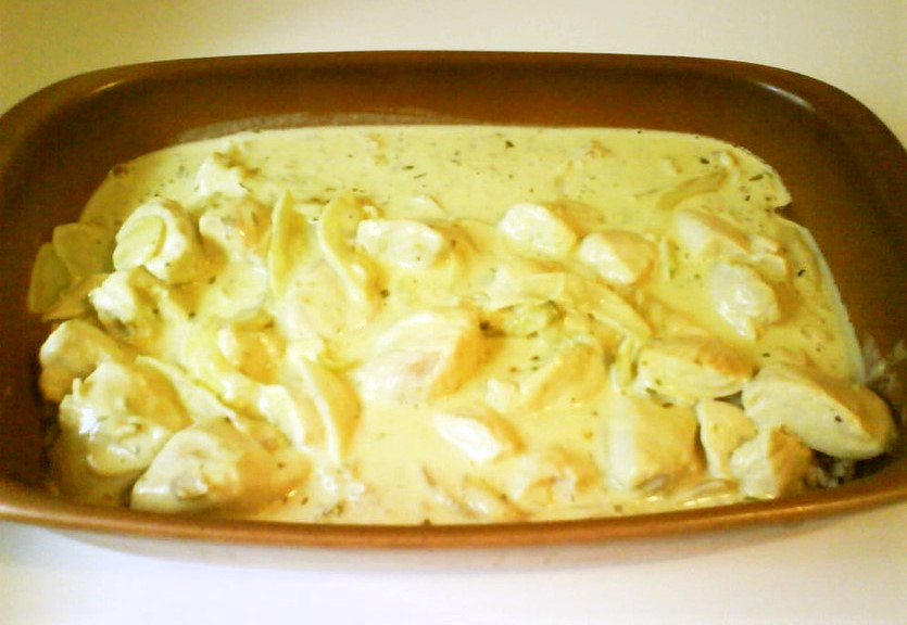 チキンのワインとタラゴン添えのレシピ