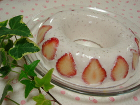 いちごのムース