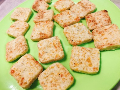 チーズ塩胡椒クッキーの写真