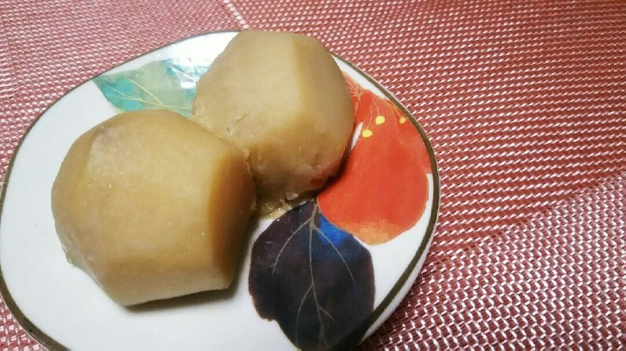 ポリ袋湯煎♥里芋の煮物の画像