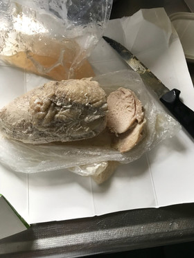 楽ちんサラダチキン(炊飯器/冷凍胸肉)