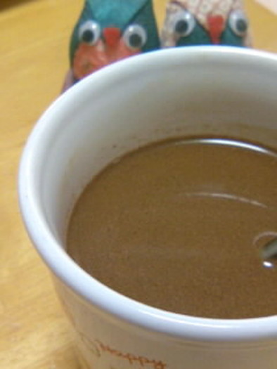 コーヒーにチロルチョコをイン！！の写真