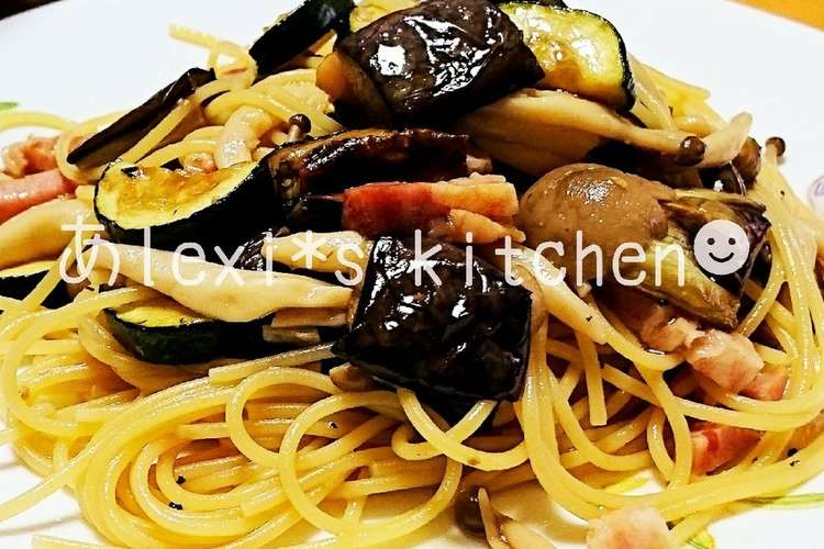 茄子とズッキーニの焦がし醤油パスタ レシピ 作り方 By アレキシ クックパッド 簡単おいしいみんなのレシピが355万品