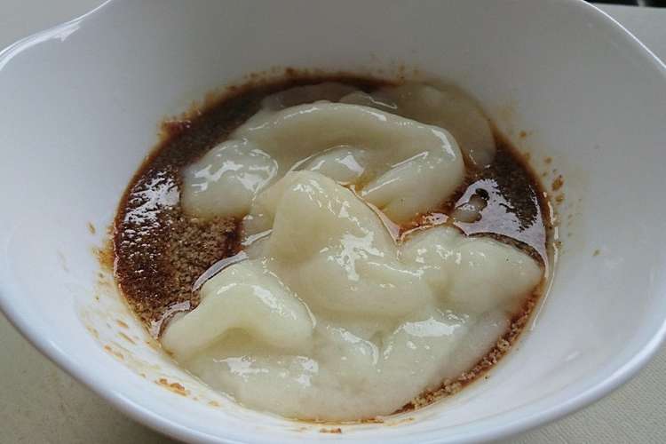 ゴマ入れてみて ちょっと一味違う餅 レシピ 作り方 By ひろちゃん ママ クックパッド 簡単おいしいみんなのレシピが360万品