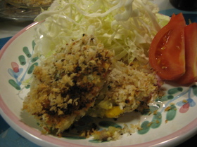 簡単☆トースターでコロッケ風