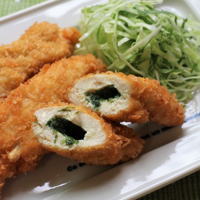 大葉入りキエフ風カツレツ レシピ 作り方 By 株式会社出来商店 クックパッド 簡単おいしいみんなのレシピが360万品