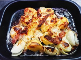 魚焼きグリルでじゃがいもマヨチーズ焼き