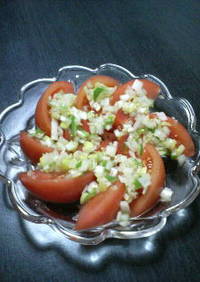 トマトの中華風サラダ