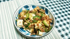 ゴーヤと厚揚げのツナ煮