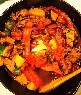 5種スパイスで夏野菜のビーフカレー♪