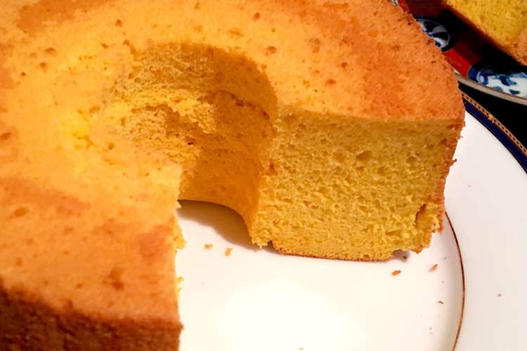 野菜スイーツ かぼちゃシフォンケーキ レシピ 作り方 By ありさrecipe クックパッド 簡単おいしいみんなのレシピが357万品