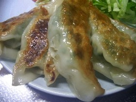 簡単ニラ餃子