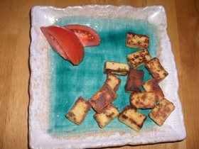 高野豆腐のから揚げ風