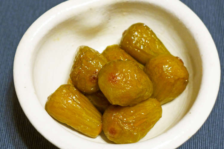 いちじくの甘露煮 レシピ 作り方 By クックgonbao クックパッド 簡単おいしいみんなのレシピが357万品