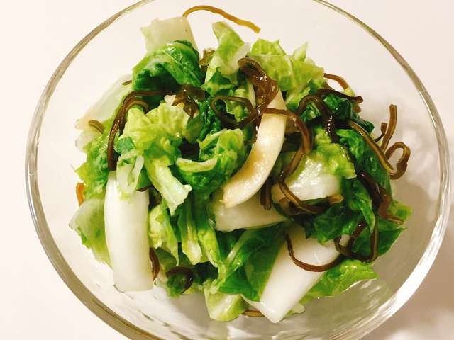 白菜と塩昆布の簡単漬物 By ウキウキるんるん クックパッド 簡単